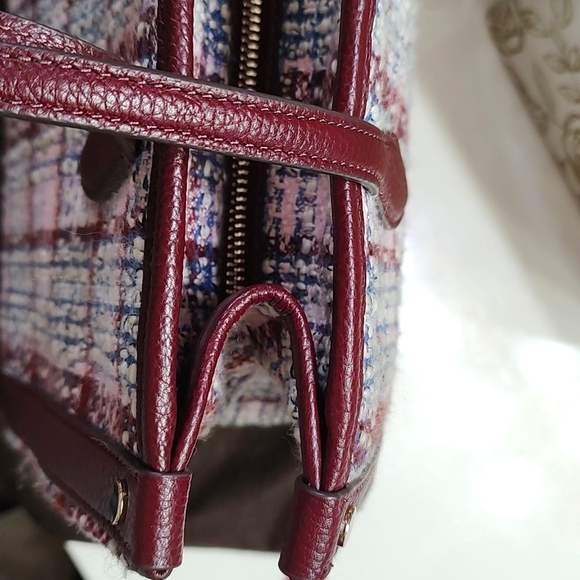 NWOT Kate Spade Tweed Shoulder Bag - Picture 12 of 14